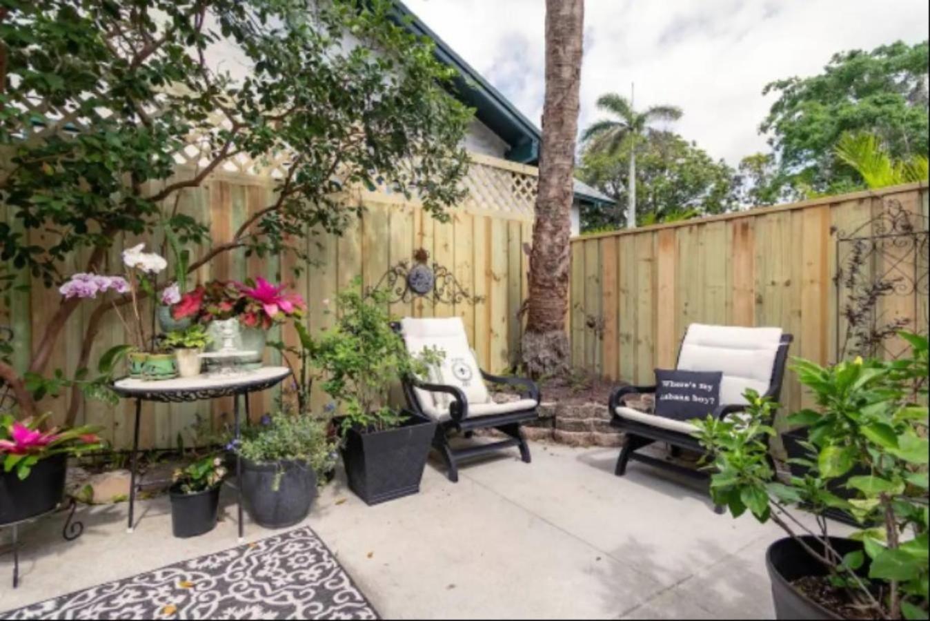 Tropical Designer House In Heart Of Antique Row Wpb Villa West Palm Beach Eksteriør billede